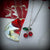 VALENTINE LIMITED EDITION 'Cherry Charm Drop' Anklet.