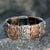 Dream Pillows 'Positive Amen' Metal-Art Stretch Bracelet