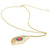 'Iconoclast' Scrap Metal Leaf Neck Candy