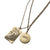 Double Tiered Courageous Wings Necklace