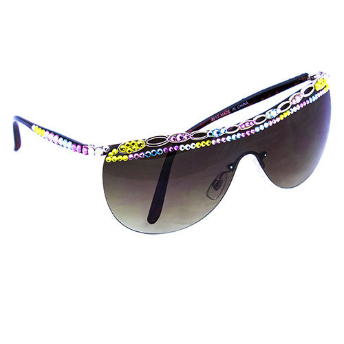 Women’s Rainbow Candy Rimless Sunglasses