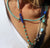 'Indigo Love' Neck Lanyard - Turquoise